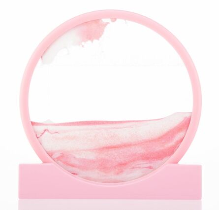 Daniel Arsham, ‘Sand Circle (Pink)’, 2019