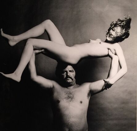 Guy Bourdin, ‘Nude & Strongman in Joy’, ca. 1972