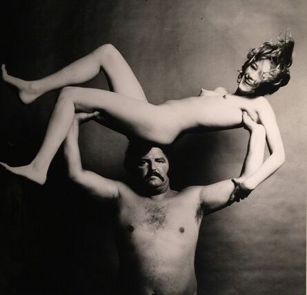 Guy Bourdin, ‘Nude & Strongman in Joy’, 1972