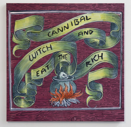 Sigrid Holmwood, ‘Cannibal and Witch Eat the Rich’, 2021