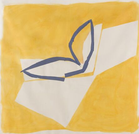Sandra Blow, ‘Yellow and Blue’, 1985