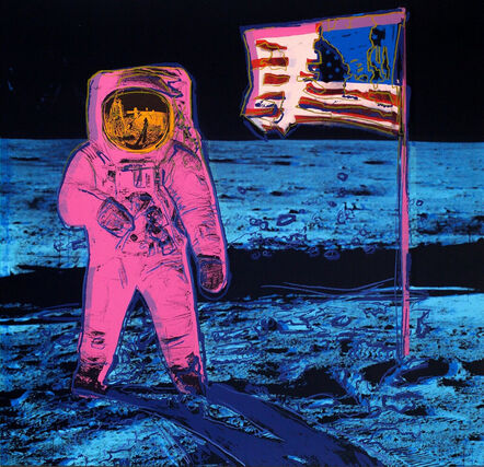 After Andy Warhol, ‘MOONWALK (pink)’, 1987-2023