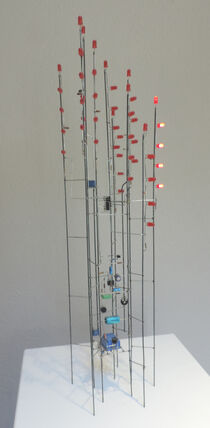 Peter Vogel, ‘Rote Lichtreaktionen’, 2005