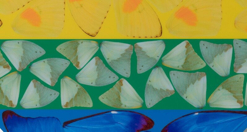 Damien Hirst, ‘Large Butterfly Heart H7-3’, 2020, Print, Laminated Giclée print on aluminium composite panel, artempus