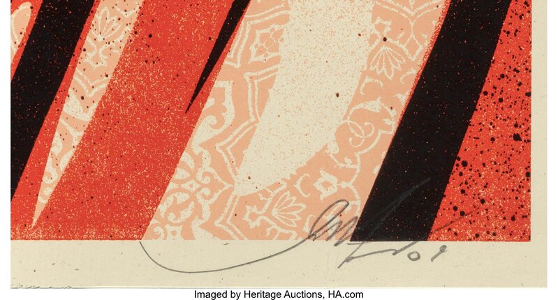 Shepard Fairey, ‘Blanket’, 2009, Print, Screenprint in colors, Heritage Auctions