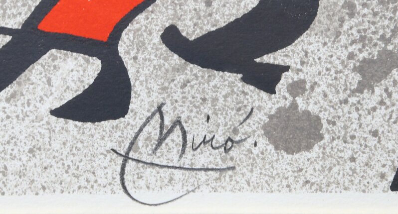 Joan Miró, ‘Le Lezard aux Plumes d'Or (ML 793)’, 1971, Print, Lithograph, RoGallery