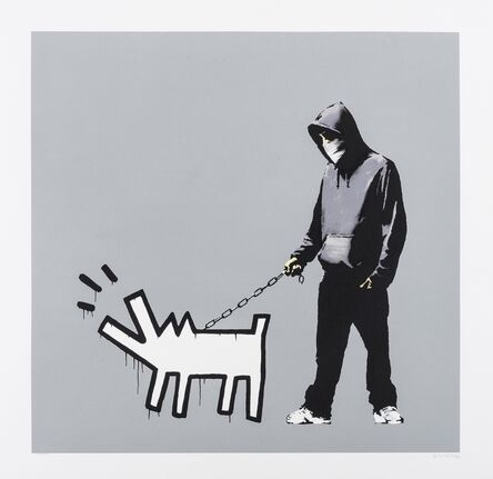 Banksy, ‘Choose your weapon (Cool Grey) (Signed)’, 2010