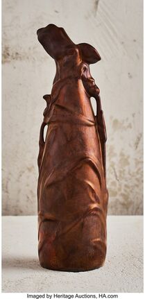 Ernest Bussiere, ‘Orchid Vase’, circa 1903