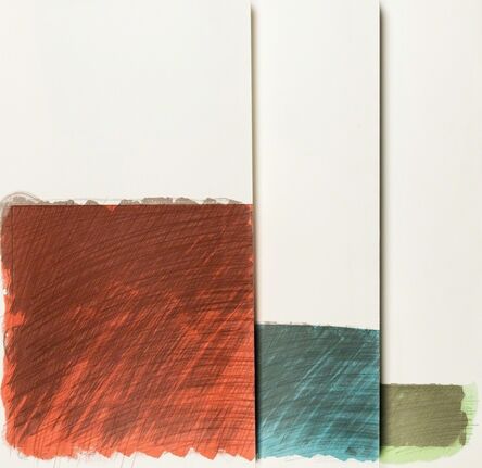 Richard Smith (1931-2016), ‘Folded Paper Clip I’, 1975