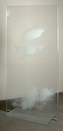 Miya Ando's  銀河  Ginga ("The Silver River" / "Galaxy") and Mandala, installation view