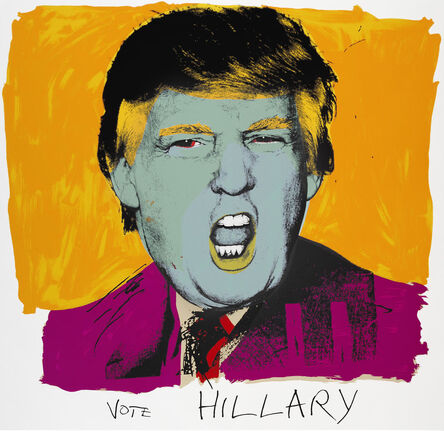 Deborah Kass, ‘VOTE HILLARY’, 2016