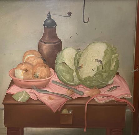 Fernando Botero, ‘Mesa de Cocina’, 1970