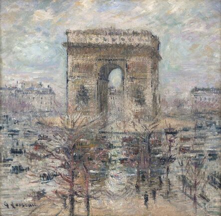 Gustave Loiseau, ‘L'Arc de Triomphe, Place de l'Etoile’, 1929