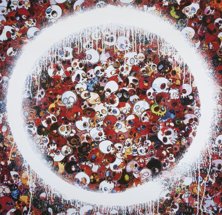 Takashi Murakami, ‘Enso: Memento Mori Red’, 2016