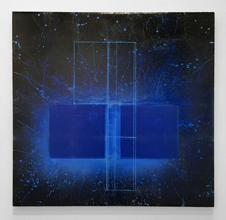 David Mann, ‘Electrolyte in Blue’, 2018