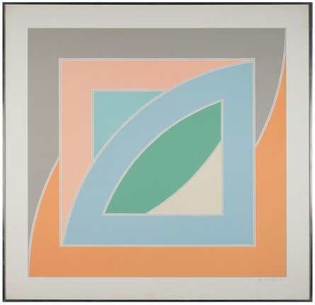 Frank Stella, ‘River of Ponds Ⅳ, from "Newfoundland" series’, 1971