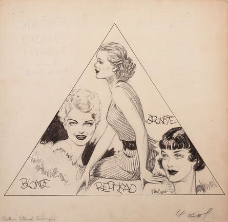 Raeburn Van Buren, ‘Eternal Triangle’, 1935