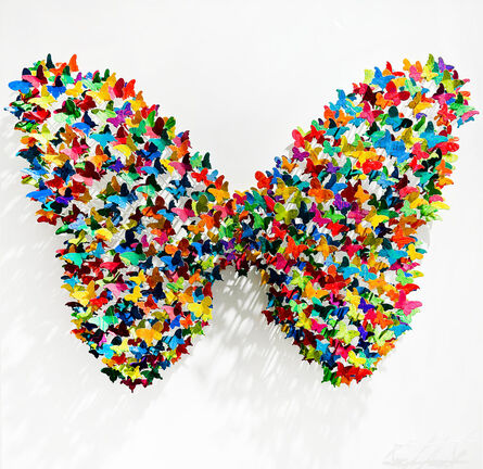 Joel Amit, ‘Circle of Life Butterfly  - Candy’, 2024
