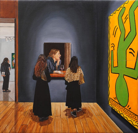 Joe Fig, ‘Anna Weyant: Loose Screw (and Keith Haring)/Christie's’, 2022