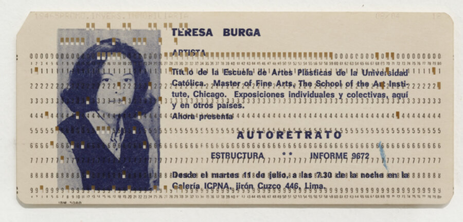 Autorretrato (Einladungskarte)