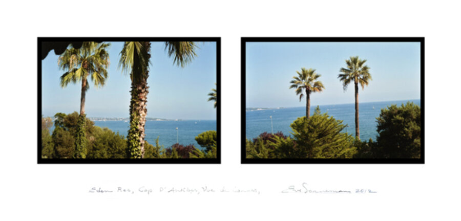 Eden Roc, Cap d'Antibes, Vue de Cannes