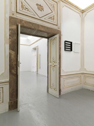 Liam Gillick - Four Propositions  Six Structures, installation view