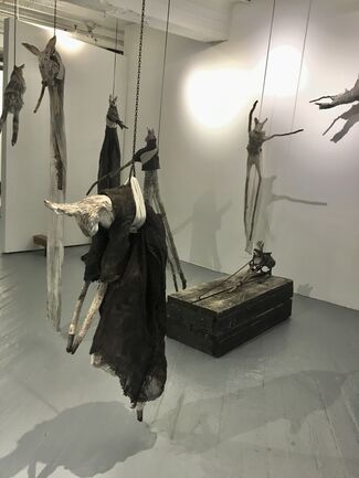 "The Children in the Wood | A Trip to the Madhouse", installation view