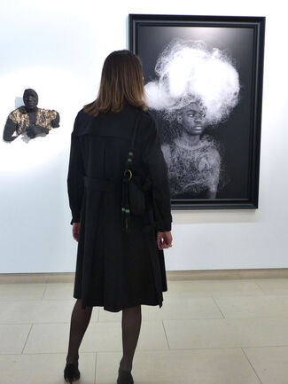 Galerie Carole Kvasnevski at 1-54 London 2021, installation view