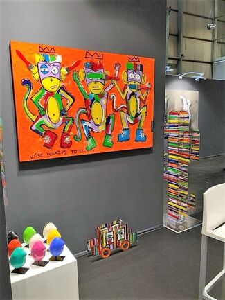 Bouillon d'Art Galerie at Art Up! Lille 2018, installation view