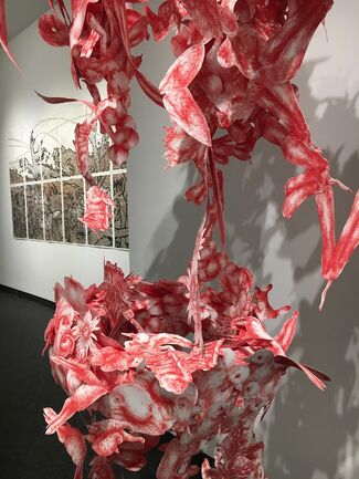 Yizhak Elyashiv "Prints and Drawings" / Joo Lee Kang "VictoriANimals", installation view