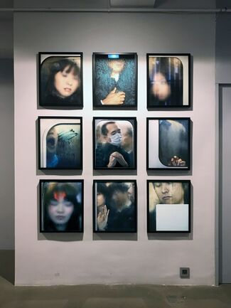 Tokyo Compression by Michael Wolf, installation view