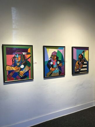 John Nieto: Homage to Picasso, installation view