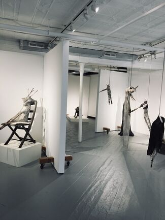 "The Children in the Wood | A Trip to the Madhouse", installation view