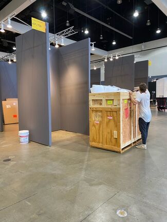 Ai Bo Gallery at LA Art Show 2021, installation view