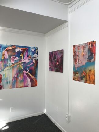 The Color of the Universe Changes Over Time, installation view