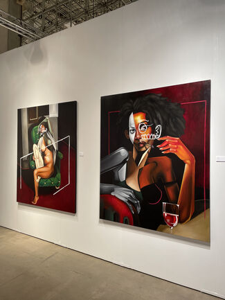 Allouche Gallery at EXPO Chicago 2022, installation view