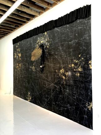 When It's Black Outside, installation view