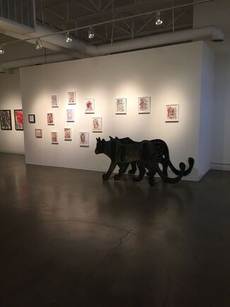 Jules Buck Jones - Portraits of an Invisible Predator, installation view