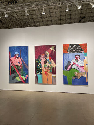Allouche Gallery at EXPO Chicago 2022, installation view