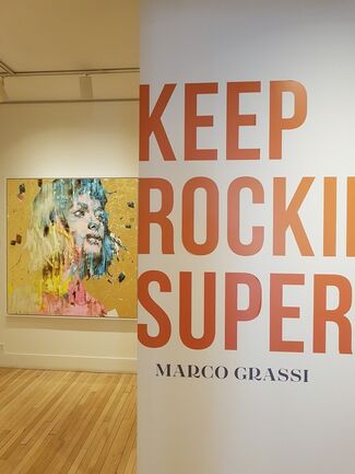 Keep Rockin' Superstar, installation view