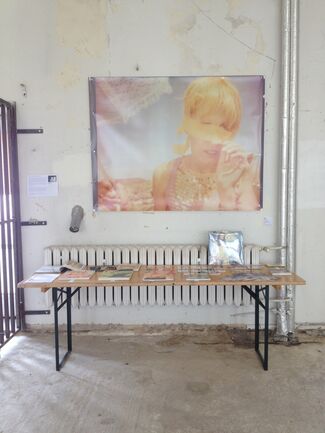 The Girl behind the White Picket Fence, installation view
