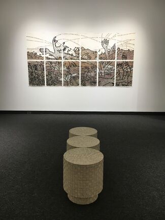 Yizhak Elyashiv "Prints and Drawings" / Joo Lee Kang "VictoriANimals", installation view