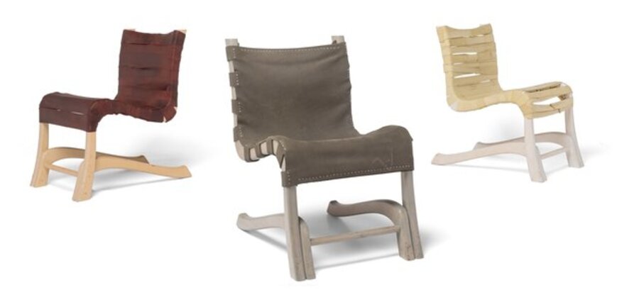 Dress Chair, Skin Chair, Bone Chair