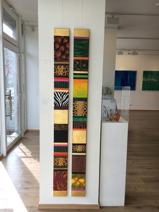 Celebrating Color: Sarit Lichtenstein & Uli Weigelt, installation view