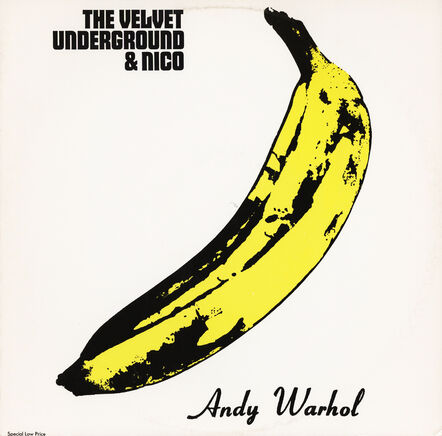 Andy Warhol, ‘Andy Warhol Banana cover: Nico & The Velvet Underground vinyl record’, ca. 1983
