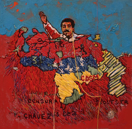 Ruben Marroquin, ‘Venezuelan Map (The Great Oppressor)’, 2014
