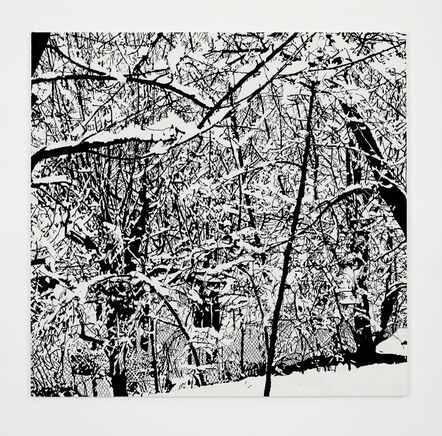 Farhad Moshiri, ‘SNOW FOREST 003A’, 2017