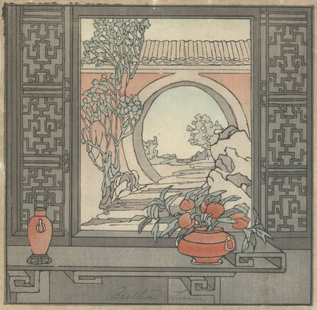 Bertha Lum, ‘Chinese Window’, 1936