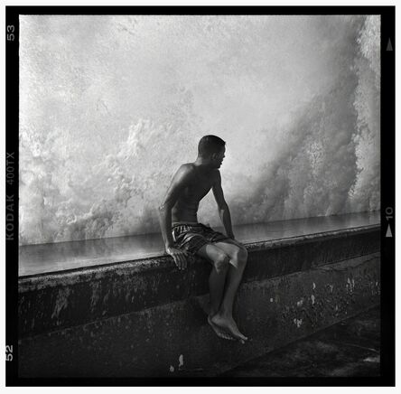 Mark Seliger, ‘Seated Boy on Malecón Wall, Havana, Cub’, 2012