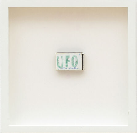 Július Koller, ‘Untitled U.F.O.(Matchbox)’, Undated
